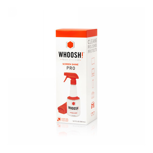 Spray do czyszczenia ekranów Whoosh Screen Shine Pro 500ml Box do wielokrotnego uzupełniania