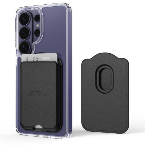 Tech-protect Ch02 Magwallet Magsafe Universal Magnetic Card Holder Black