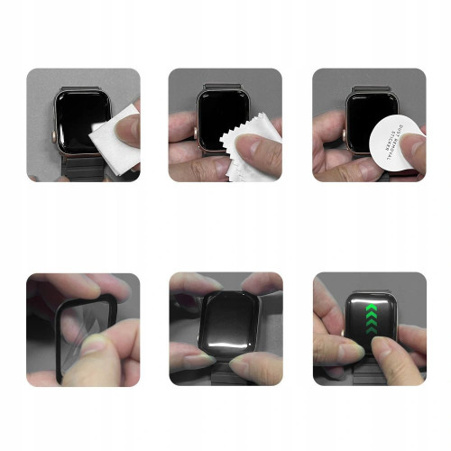 Tech-Protect Glass Flex+ 2-pack Huawei Watch Fit 5 Pro Black