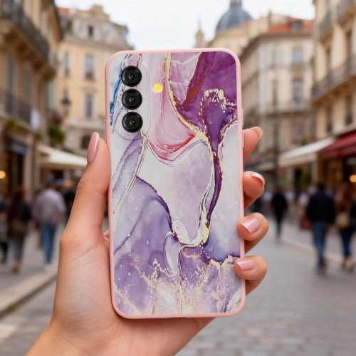 Etui Tech-Protect Icon do Samsung Galaxy A27 5G Marble
