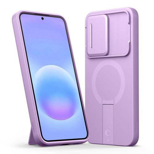 Tech-Protect Kevlar Aura MagSafe Case for Samsung Galaxy A57 Violet