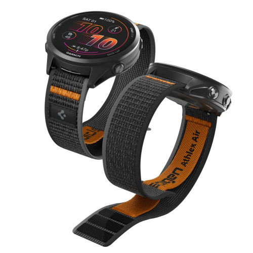 Etui Spigen Athlex Air Garmin Quick Release 22 Mm Active Black/orange