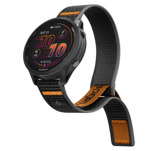 Etui Spigen Athlex Air Garmin Quick Release 22 Mm Active Black/orange