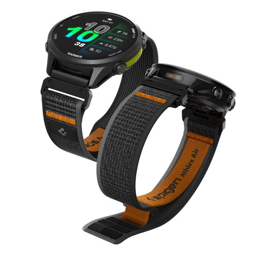 Spigen Athlex Air Garmin Quickfit 22 Mm Active Black/orange