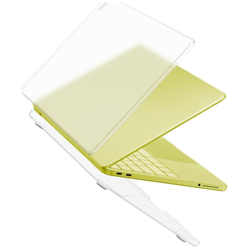 Transparent Uniq Claro case for MacBook Neo 13 with keyboard cover