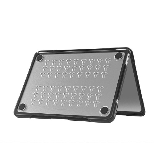 Tech-protect Velar Macbook Neo 13 2026 Black/matte  Clear