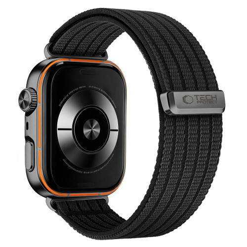 Tech-protect Nylon Huawei Watch Fit 3 / 4 / 4 Pro / 5 / 5 Pro Black