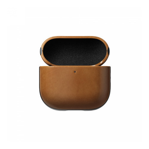 NOMAD Modern Leather Case - skórzane etui do Apple AirPods 4 (english tan-c)
