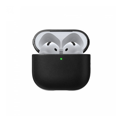 NOMAD Modern Leather Case - skórzane etui do Apple AirPods 4 (black)