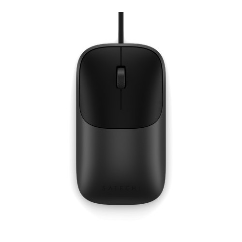 Satechi Slim LX Wired Mouse - mysz optyczna USB-A/USB-C (space black)