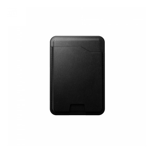 NOMAD Leather Mag Wallet - skórzany portfel kompatybilny z MagSafe oraz Apple Find My, skóra Horween (black)