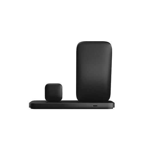 NOMAD Stand One Max - bezprzewodowa ładowarka Qi2, 25W do trzech urządzeń kompatybilna z MagSafe, 4 gen. (carbide)