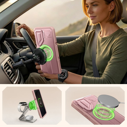 Tech-protect Kevlar Magsafe 2-set Galaxy S26 Ultra Pink