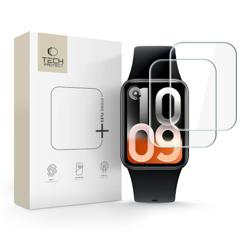 Folia HydroŻelowa Tech-protect Hydro Flex+ 2-pack Xiaomi Smart Band 10 Pro Clear