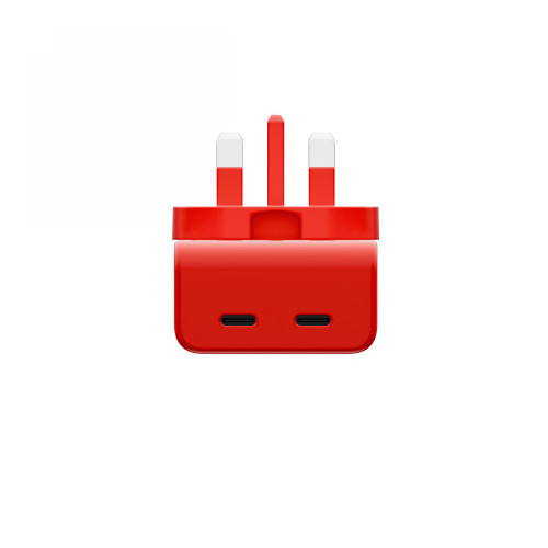 Twelve South PlugBug 50 travel - ładowarka sieciowa 50W PD, 2x USB-C kompatybilna z Apple Find My (wtyczki EU, UK, US, KR, A