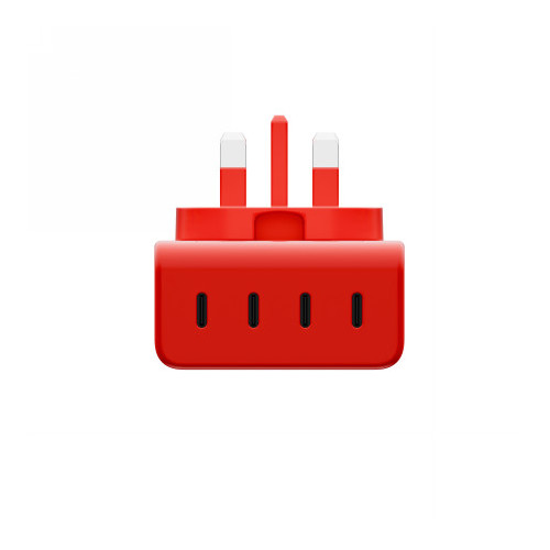 Twelve South PlugBug 120 travel - ładowarka sieciowa 120W PD, 4x USB-C kompatybilna z Apple Find My (wtyczki EU, UK, US, KR,