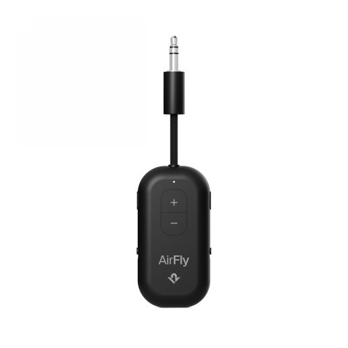 Twelve South AirFly Pro 2 - adapter Bluetooth do wejścia 3,5mm jack kompatybilny z AirPods i innymi słuchawkami Bluetooth, 