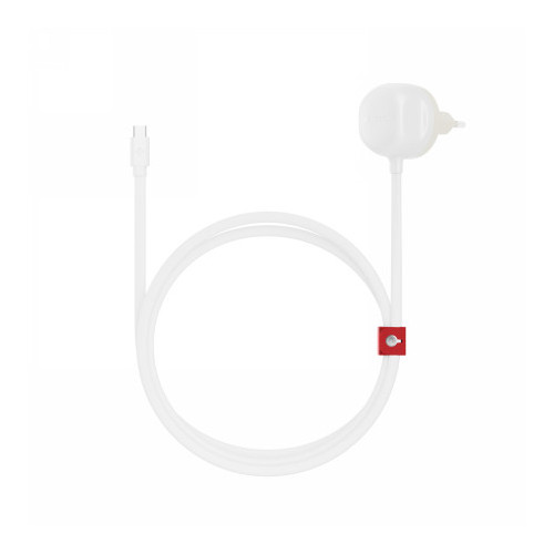 Twelve South PowerCord EU - ładowarka sieciowa 30W z kablem USB-C 1,2m (white/dune)