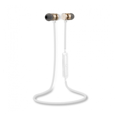 Guess Bluetooth fejhallgató GUEPBTGObiało-złoty/white & gold