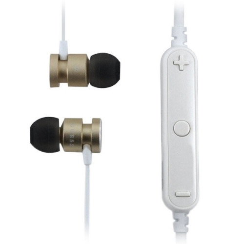 Guess Bluetooth fejhallgató GUEPBTGObiało-złoty/white & gold