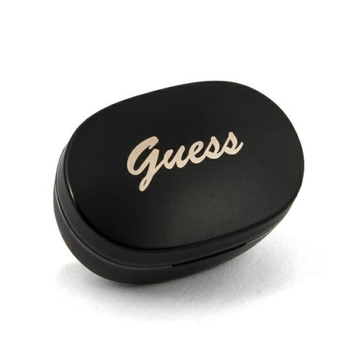 Guess Bluetooth headphones GUTWST30BKTWS + docking station black/black