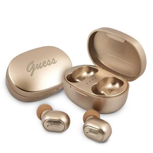 Guess Bluetooth fejhallgató GUTWST30GOTWS + dokkoló állomás arany
