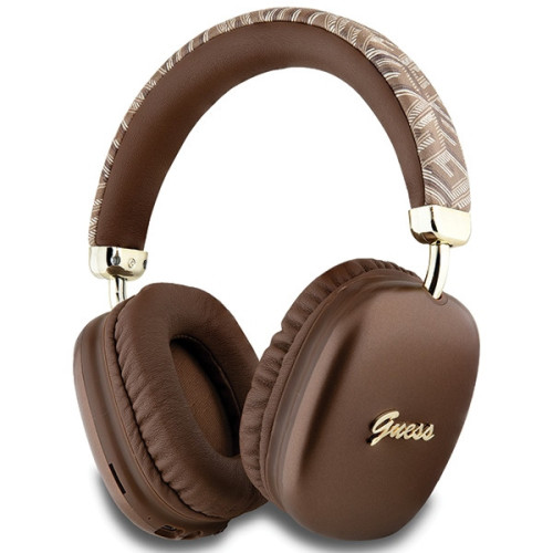 Guess Kopfhörer BluetoothGUBHK1GCTCSW braun/brown Gcube Metallic Script Logo