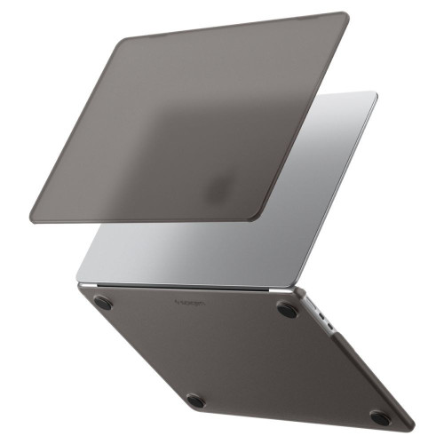 Obudowa Spigen AirSkin do Apple MacBook Air 13 (M2/M3/M4/M5) Frost Black