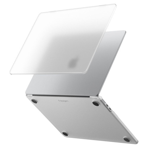 Obudowa Spigen AirSkin do Apple MacBook Air 13 (M2/M3/M4/M5) Frost Clear