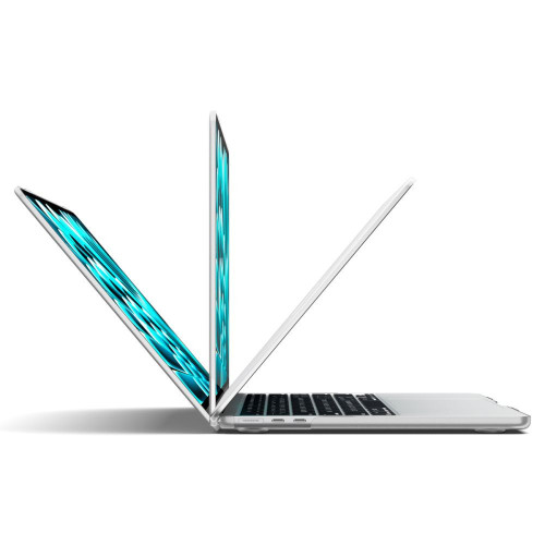 Obudowa Spigen AirSkin do Apple MacBook Air 13 (M2/M3/M4/M5) Frost Clear