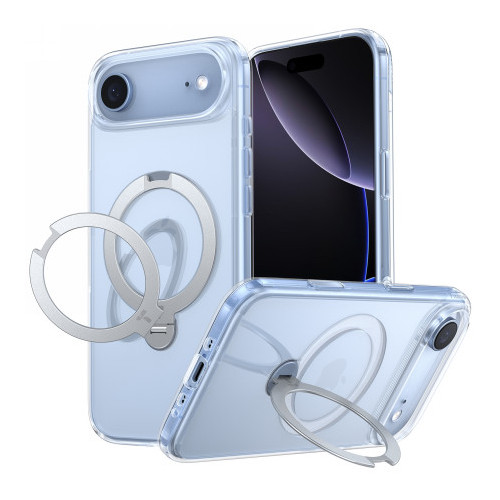 TORRAS Ostand Spin - etui do iPhone Air kompatybilne z MagSafe (clear)