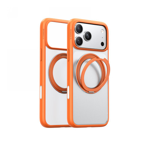 TORRAS Ostand Pro - etui do iPhone 17 Pro kompatybilne z MagSafe (energy orange)