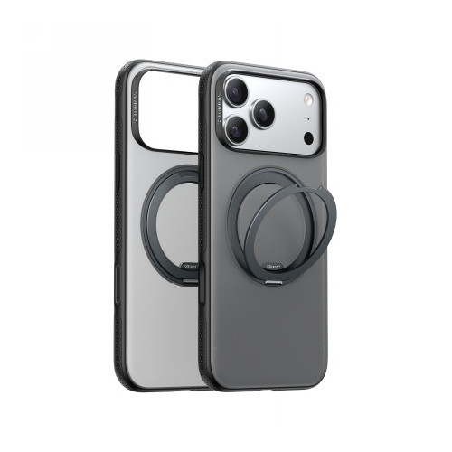 TORRAS Ostand R Fitness - case for iPhone 17 Pro Max compatible with MagSafe (black)