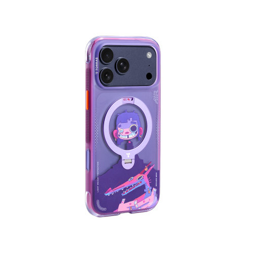 TORRAS GAWX Q3 Air - etui do iPhone 17 Pro kompatybilne z MagSafe (neon night muse)