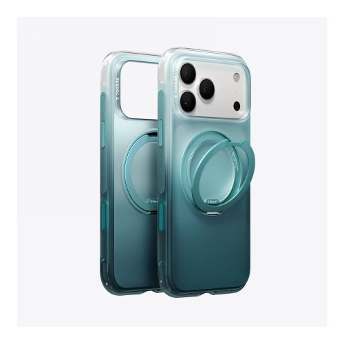 TORRAS Winter Ostand O3 Air - etui do iPhone 17 Pro Max kompatybilne z MagSafe (misty fjord)