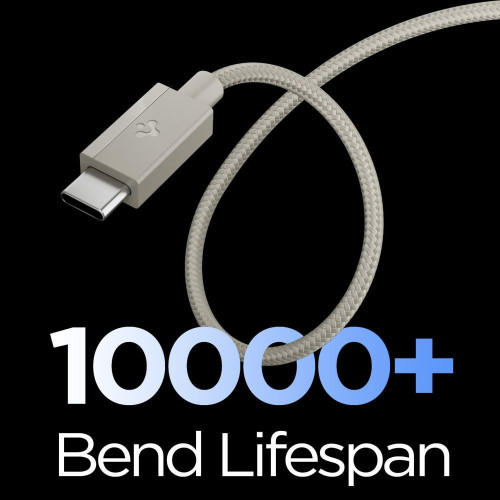 Spigen Eb6015cc Essential Type-c Cable 60w 150cm Natural Titanium