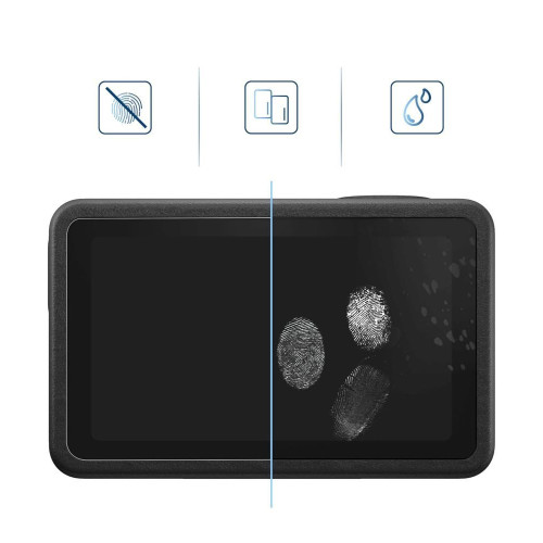 SzkŁo Hartowane Tech-protect Glass Fit+ 2-set Dji Osmo Action 6 Clear