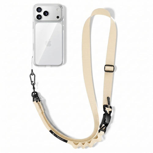 Tech-protect C9s Rope Crossbody Sienna Beige