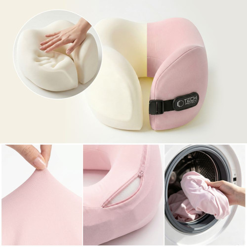 Tech-protect Comfortrest Travel Neck Pillow Pink