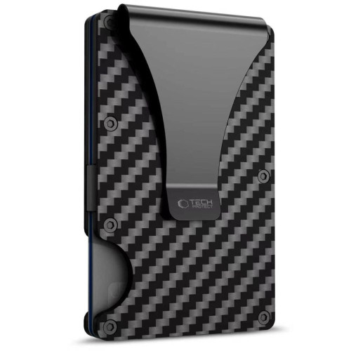 Tech-protect Thorn Rfid Card Wallet Carbon Black