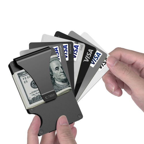Tech-protect Thorn Rfid Card Wallet Black