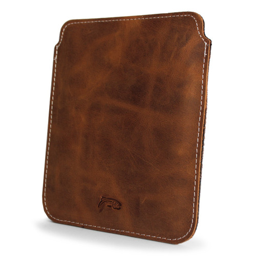 LURESKO MASTER M Leather case for e-book 177x130x9mm (brown vintage) (PAP)