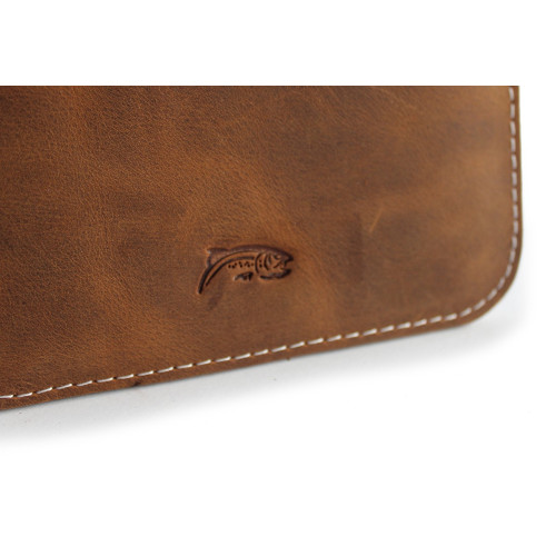 LURESKO MASTER M Leather case for e-book 177x130x9mm (brown vintage) (PAP)