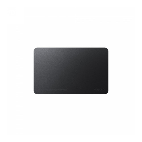 NOMAD Tracking Card - wallet locating card compatible with Google Find Hub (black)