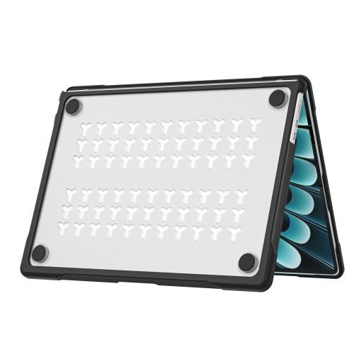 Obudowa Tech-Protect Velar do Apple MacBook Air 13 M2-M5 2023-2026 Black/matte Clear