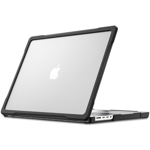 Obudowa Tech-Protect Velar do Apple MacBook Pro 16 M1-M5 / M5 Pro / M5 Pro Max 2021-2026 Black/matte Clear