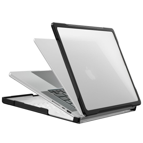 Obudowa Tech-Protect Velar do Apple MacBook Pro 16 M1-M5 / M5 Pro / M5 Pro Max 2021-2026 Black/matte Clear