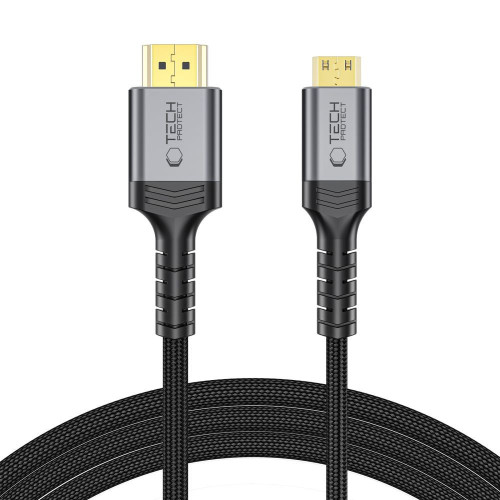 Kabel Tech-Protect Ultraboost Cable Mini HDMI To HDMI 2.1 8k 60hz 200cm Black