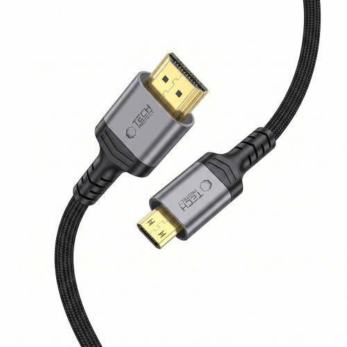 Kabel Tech-Protect Ultraboost Cable Mini HDMI To HDMI 2.1 8k 60hz 200cm Black