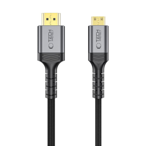 Kabel Tech-Protect Ultraboost Cable Mini HDMI To HDMI 2.1 8k 60hz 200cm Black